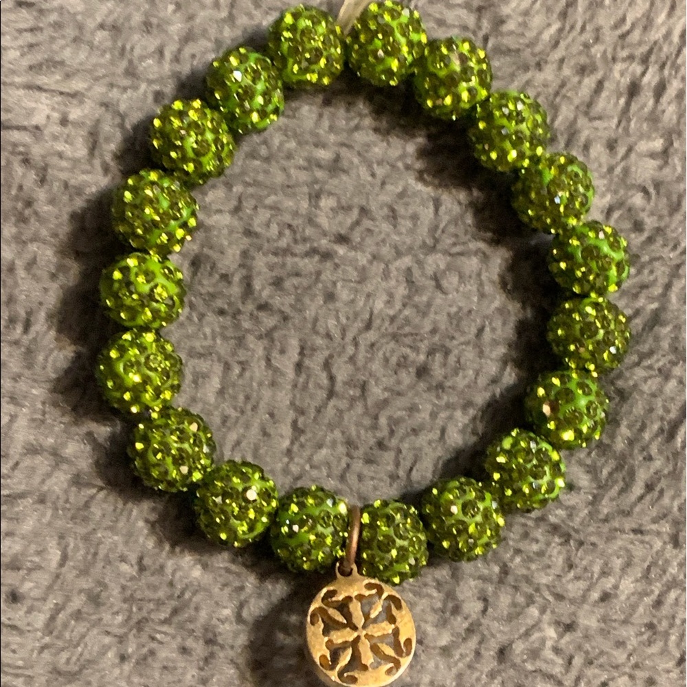 Green Emerson kids Rustic Cuff